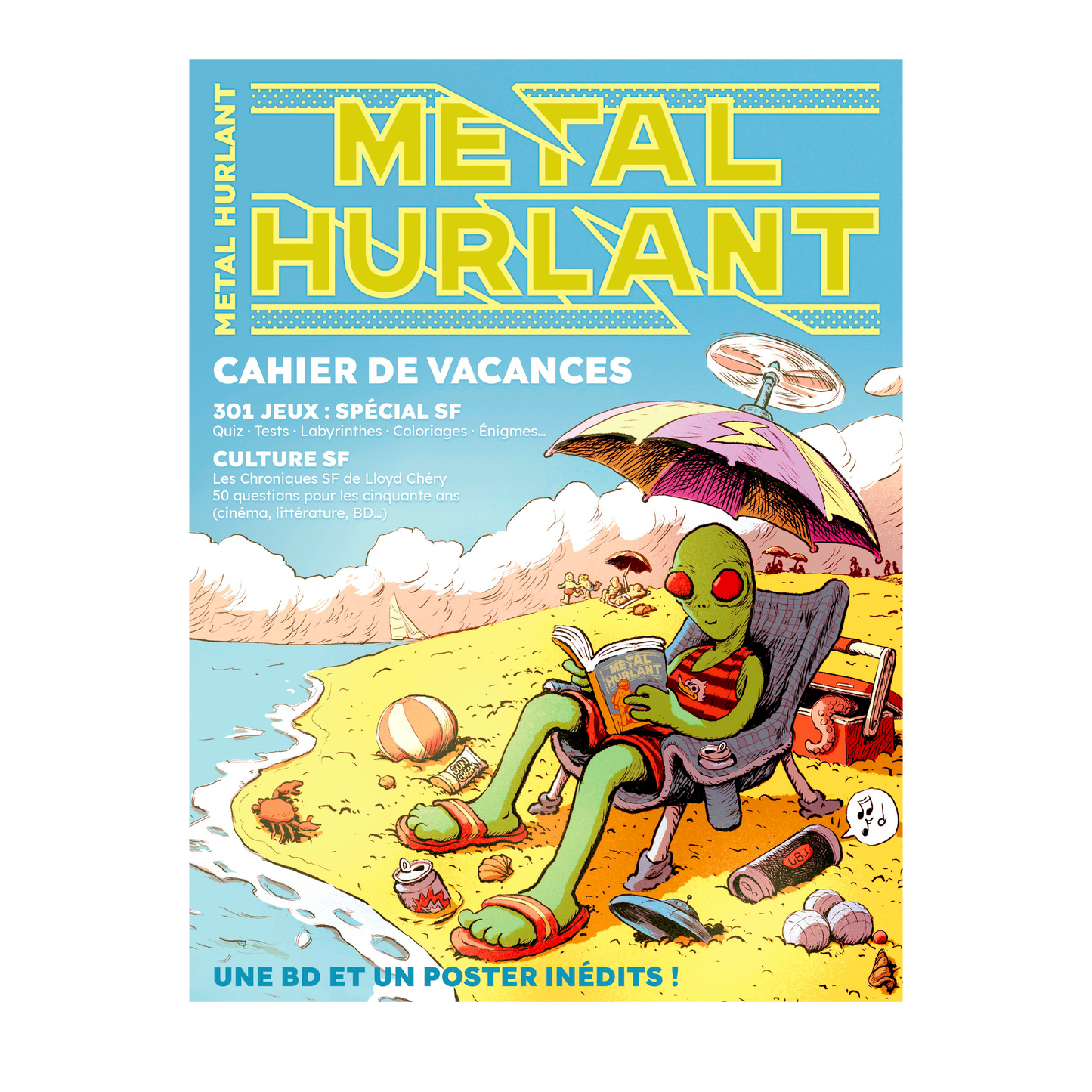 Cahier de vacances Métal Hurlant