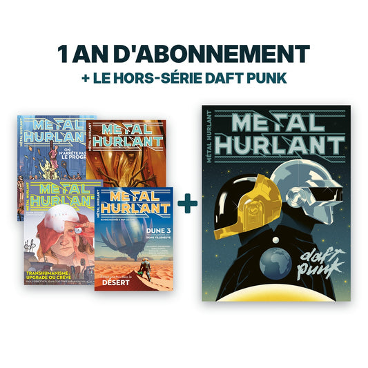 Abonnement 1 an + Hors série Daft Punk